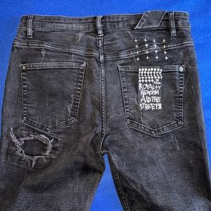 Ksubi Jeans Black Distressed 2017